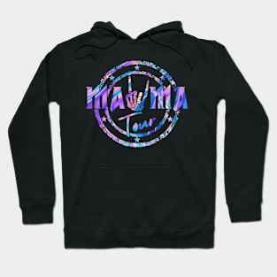 The Motherhood Tour, Some Days It Rocks Me, Mama Skeleton, Funny Mama Tour (2 Sided) Hoodie